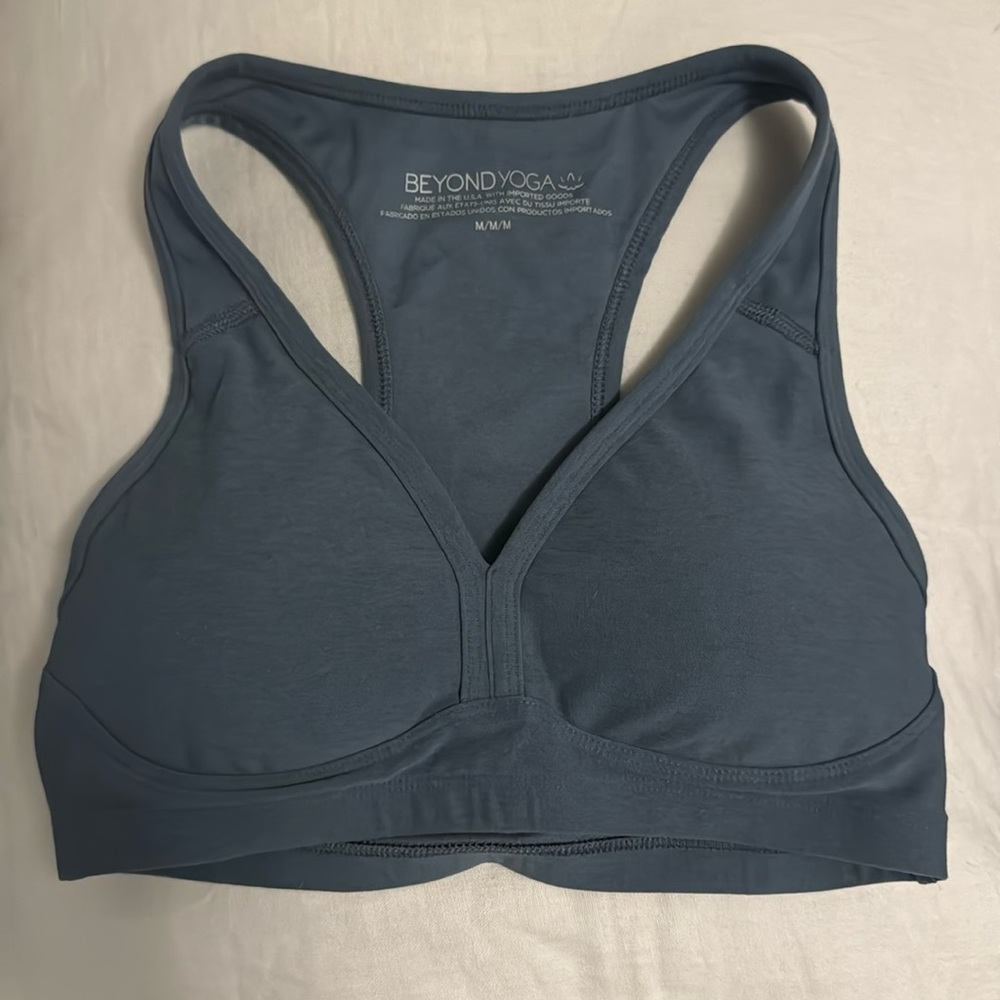 Spacedye Lift Your Spirits Sports Bra in Storm Heather